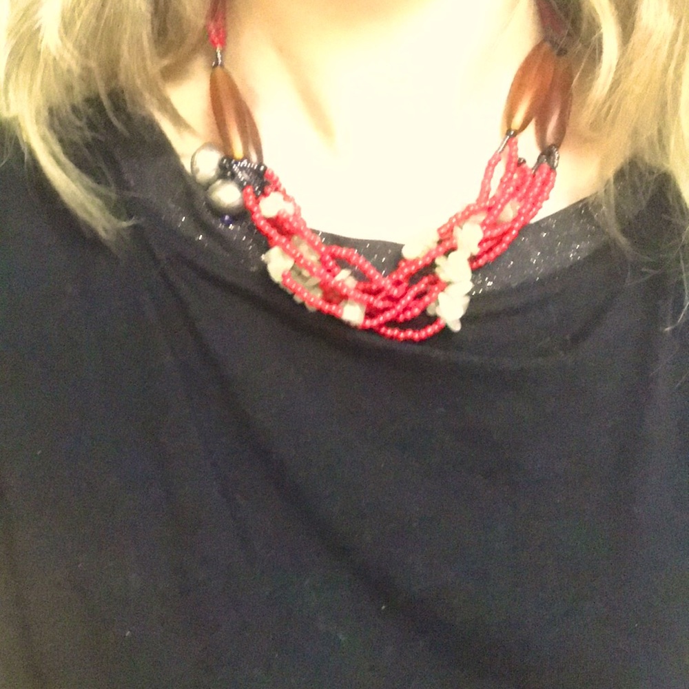 Homemade necklace from Africa